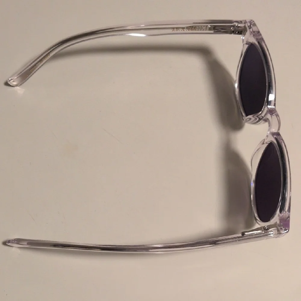 Zenni Clear‎ Frame Sunglasses with Dark Lenses